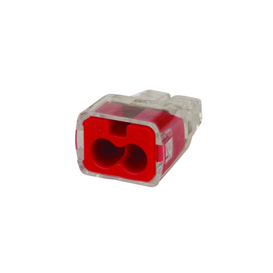 Ideal 30-1032 IN-SURE® Push-In Wire Connector 2-Port - Box of 100