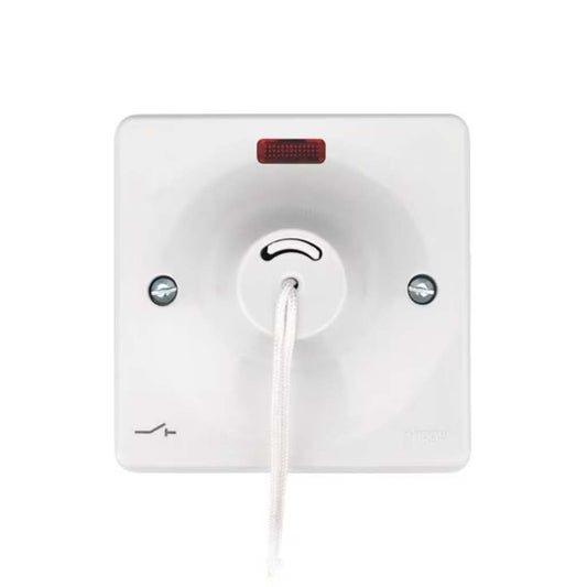 Hager WMCS50N 50A DP Ceiling Switch With LED Indicator