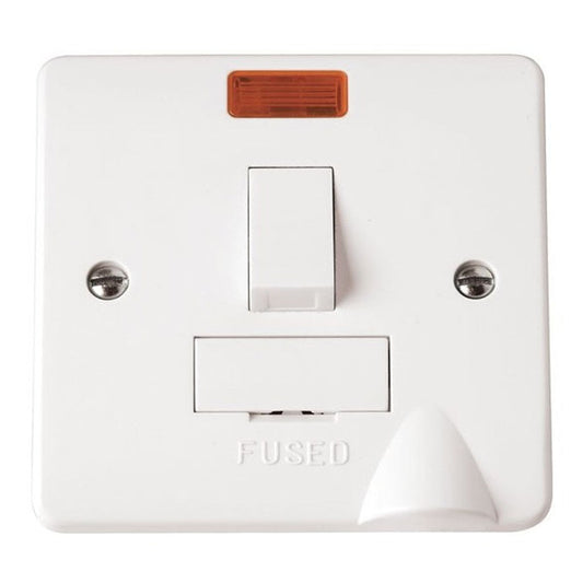 Click Mode CMA052 13A DP Switched Fused Connection Unit with Flex Outlet & Neon