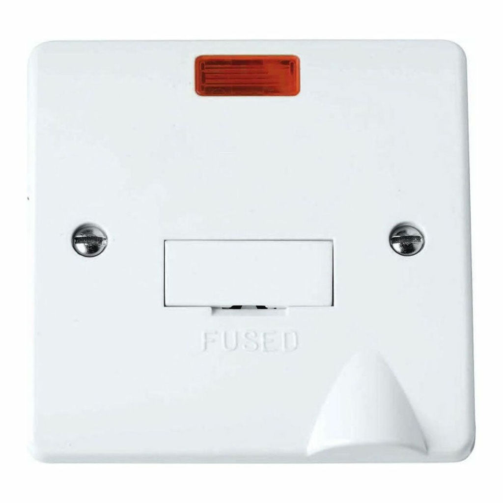 Click Mode CMA053 13A Fused Connection Unit with Flex Outlet & Neon